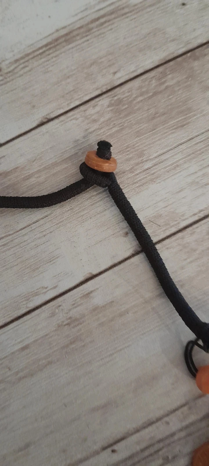 Collar de madera, colores anaranjados, estilo Bohème – photo 6